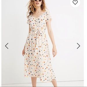 Madewell Terrazzo print dress